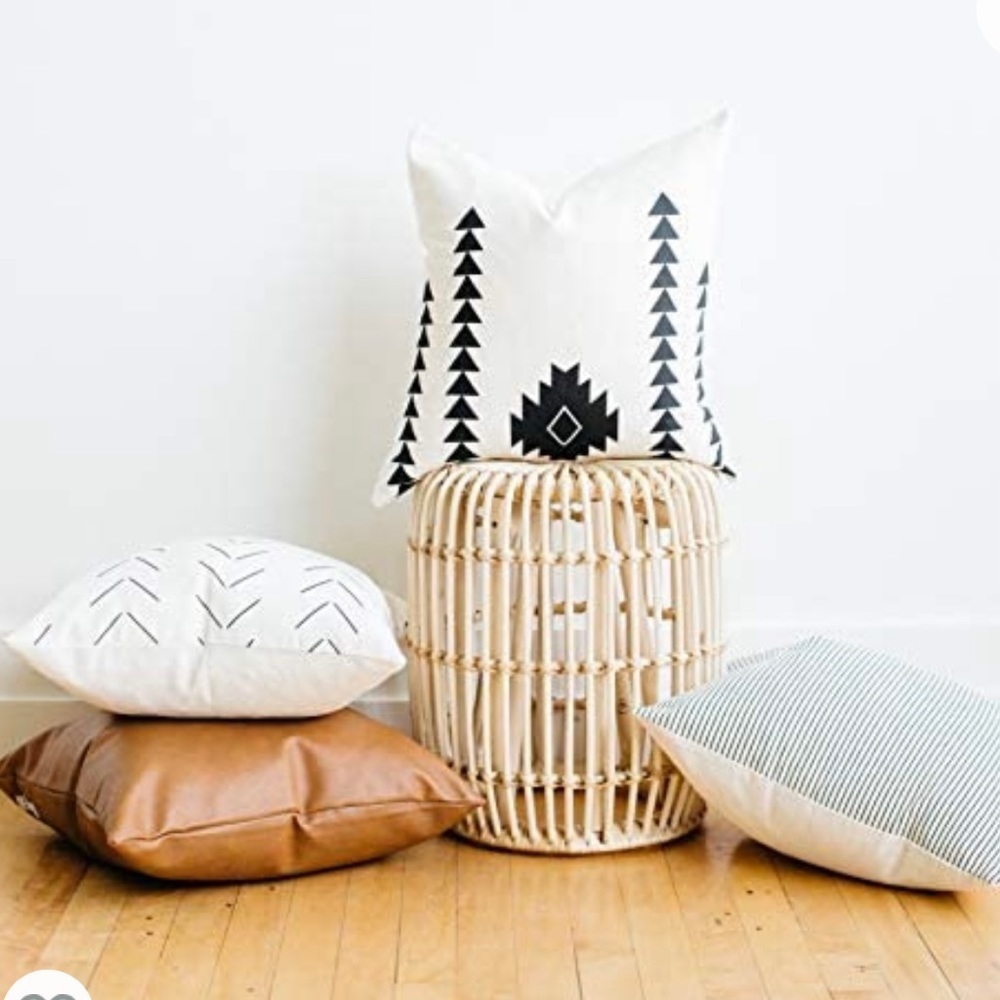 Woven Nook Decorative Throw Pillow Covers,